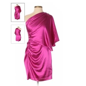 Party silk Aidan Mattox mini dress